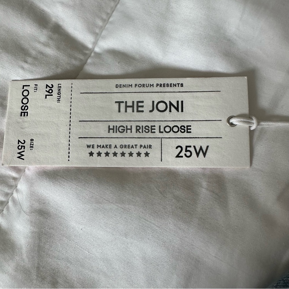 Aritzia Denim Forum The Joni High Rise Loose Jeans - Picture 16 of 16